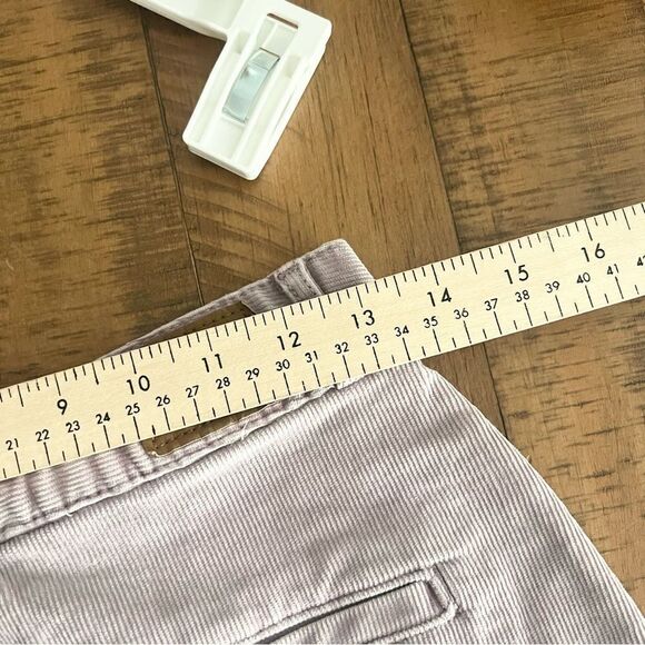 NWT American Eagle Hi Rise A-Line Skirt Lavender Purple Corduroy Size 0 - Picture 4 of 7